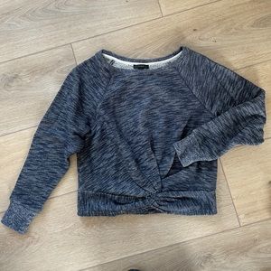 J Crew knotted sweatshirt
